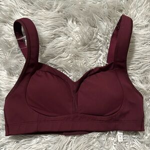 Lululemon burgundy sports bra